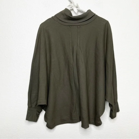 Anthropologie Stateside Bente Cowl Neck 3/4 Sleeve Pullover Sweater Size Large - Picture 12 of 12